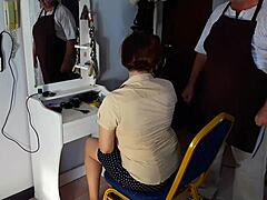 nudist barber undress