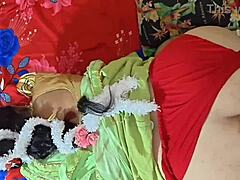 Saree Babe Pounded