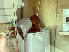 washing machine creampie