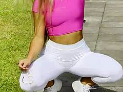 Sexy Blonde Lingerie