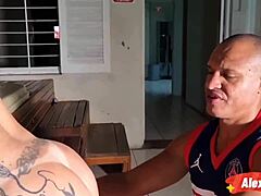 masseuse's tight ass