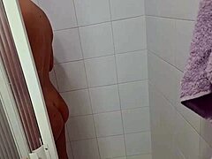 Shower Cock Stroke