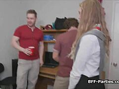 dorm foursome party