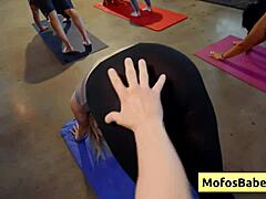 Yoga Pussy Fingering