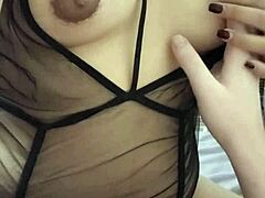 Asian Nipple Tease