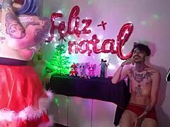 Christmas Bareback Play