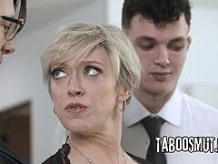 housewife double fuck