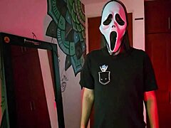 ghostface cosplay tease