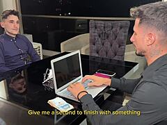 threesome cash cumshots