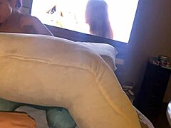 Young Toy Stretching