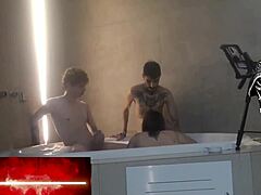 Motel Threesome Fuck