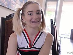 cheerleader rimjob fuck