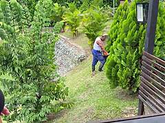 Garden Babes Fucking Outdoors in the Dirt