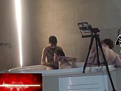 Motel Threesome Fuck