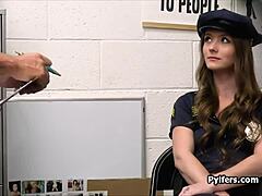 Fake Cop Blowjob
