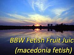BBW Fruit Feet Fetish