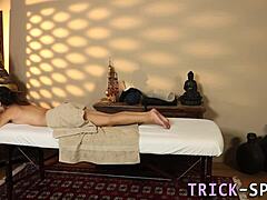 Teen Masseuse Cumshot