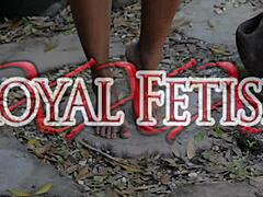 barefoot garden fetish