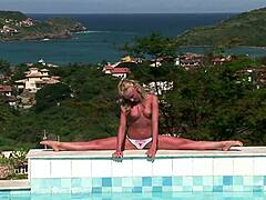 Flexible Babe Stretched