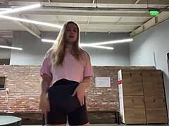 gym public quickie