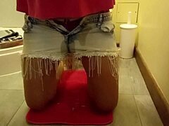 Wetting Masturbation Frenzy