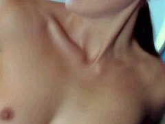 Model Cums Three Times