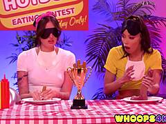 Lesbian Eating Contest