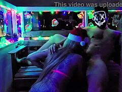 Christmas Sloppy Cumshot