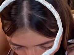 sloppy teen deepthroat
