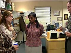 Office Asian Threesome