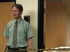 Office Asian Threesome