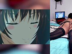 hentai cum tits