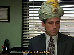 Office Asian Threesome