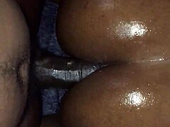 Oiled Black Anal