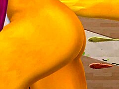 Renamon Furry Stretch