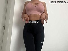 Leggings Anal Masturbate