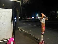 Tranny Anal Outdoor