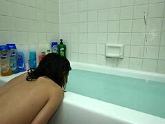bathtub tease