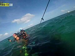 influencer beach masturbate