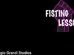anal fisting lesson