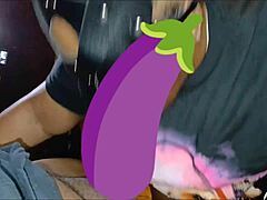 Booty Girl Deepthroat Cum
