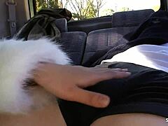 japanese car blowjob