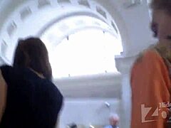upskirt glimpse