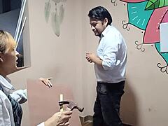 colegiala pounded hard