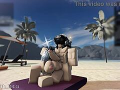 beach roblox pounding