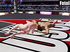 Nude Wrestling Grapple