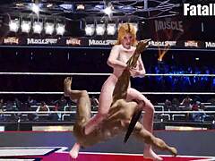 Nude Wrestling Grapple