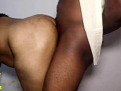 ebony neighbor pounding