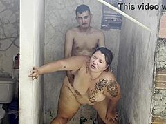 shower lover fuck