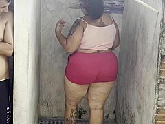 shower lover fuck